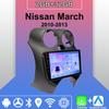 Android Carplay автомобильное радио для Nissan March 2010-2013 мультимедийный проигрыватель головное устройство стерео GPS навигация BT WIFI 2+32 ГБ
