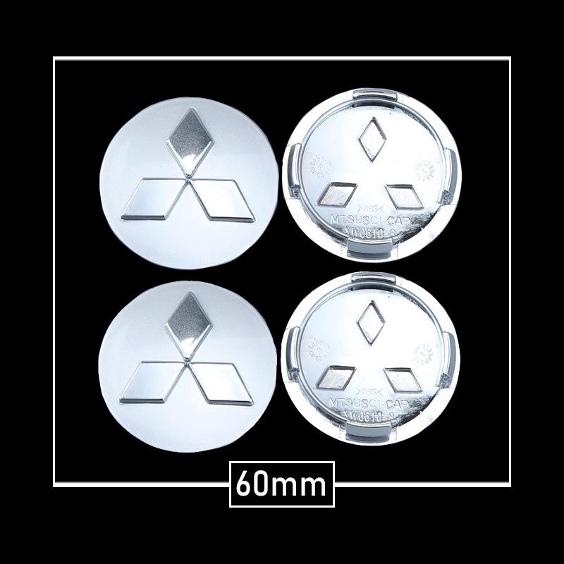 50/54/58/60/81mm Car Wheel Center Hub Cap Cover Rim Badge for Mitsubishi ASX Ralliart Eclipse Competition TRITION Evolution X wszm26