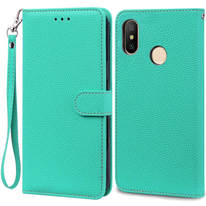 For Redmi Note 6 Pro Case Xiaomi Redmi 6 Pro Soft TPU Wallet Leather Case For Xiaomi Redmi 6 Case Note 6 Pro Flip Cover Fundas