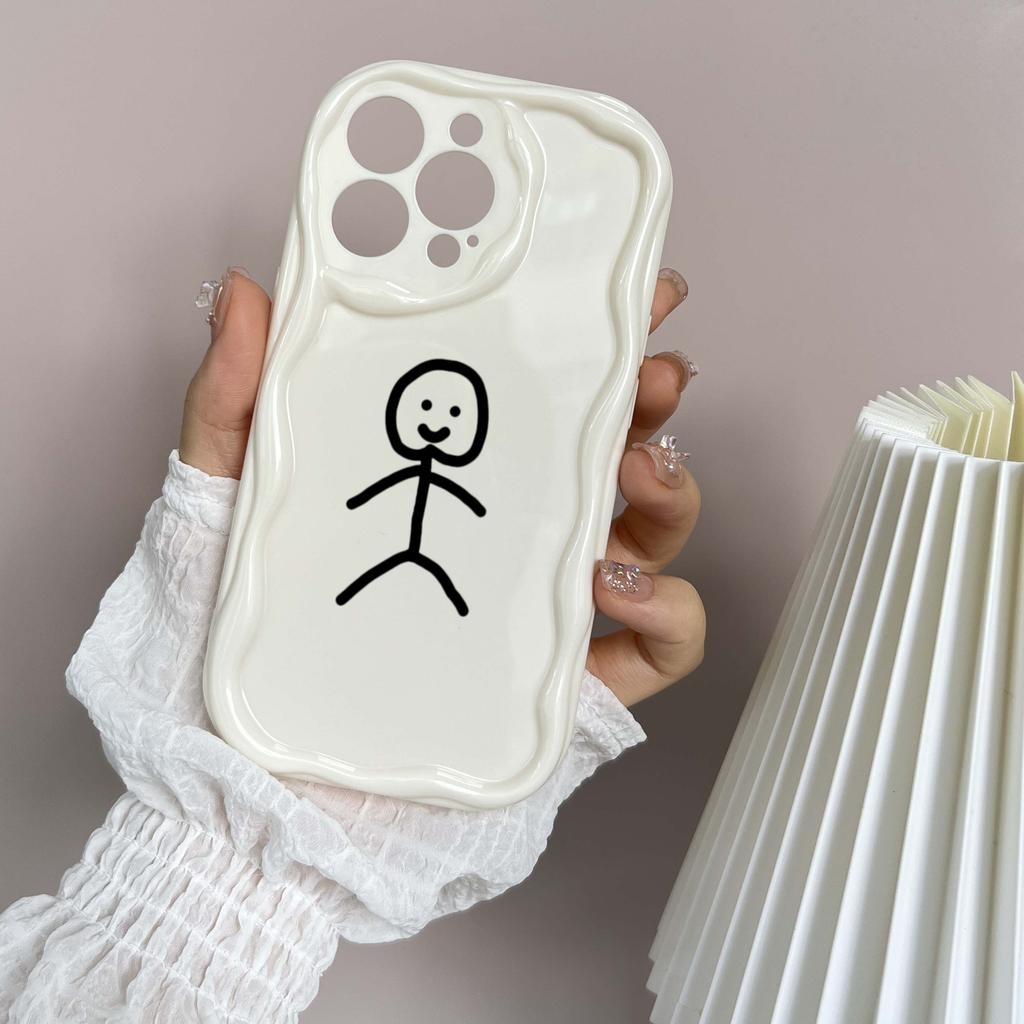 Мягкие волнистые чехлы для телефонов N79 с рисунком Matchman art для Samsung A54 A34 A13 A14 S23 S24 Ultra Xiaomi Redmi Note 13 Realme Infinix, защитный бампер