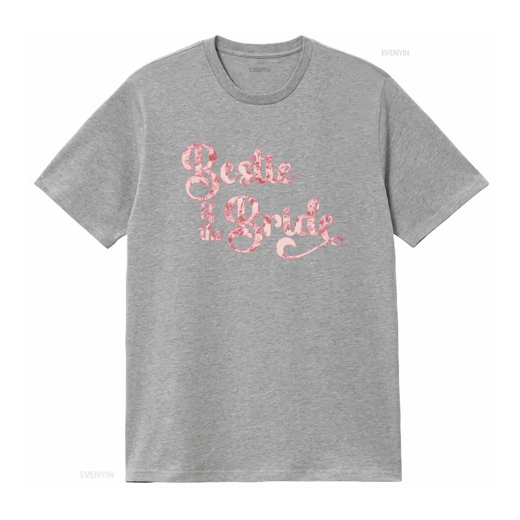 Bestie of the Bride T Shirt Bridal Party Bachelorette RoUnisextic for vintage Washed Soft Slightly Top For Everyday Wear