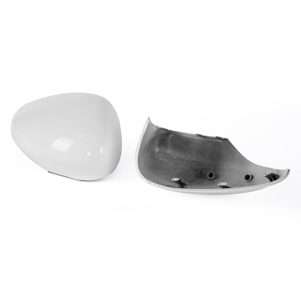 Рифмованная боковая крышка зеркала заднего вида, крышка корпуса, накладка, декор, глянцевая замена автомобиля для Ford Fiesta MK7