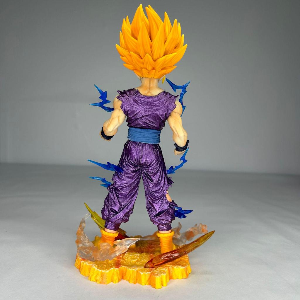 Жемчуг дракона супер: Сон Гохан Супер Сайян Модель Повреждения В Битве Декорация Сцены