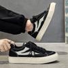 Мужская классическая модная спортивная обувь с низким верхом для скейтбординга, дышащая парусиновая спортивная обувь для студентов, мальчиков, трендовые удобные кроссовки для спортзала с мягкой подошвой