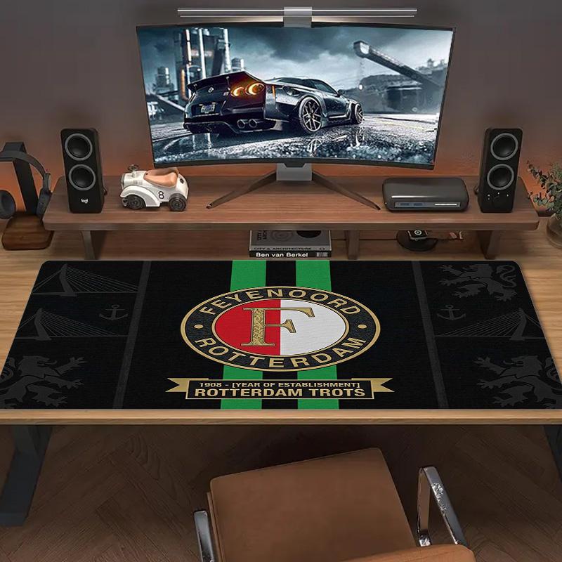 Feyenoord Color Mouse Pad Large Gaming Table Cushion Non-slip Laptop Tablet Big Mousepad XXL Mat Mini PC Playmat With Lock edge