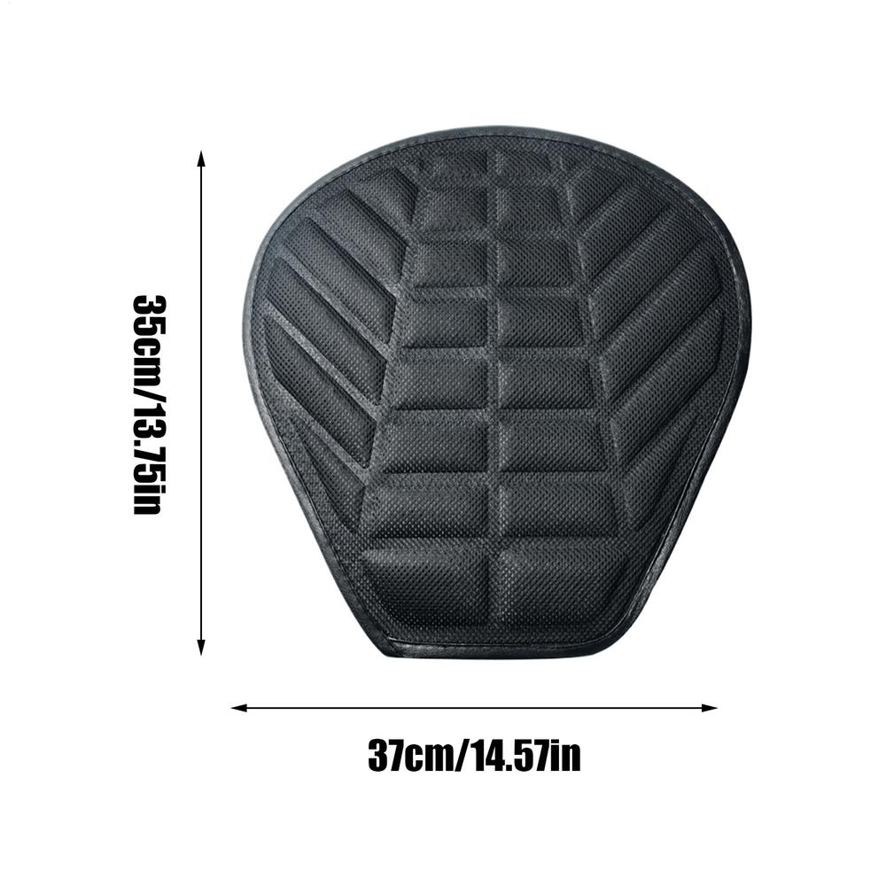 Motorcycle Seat Pad Comfort Motorcycle Pads Non-Slip Shock Absorber Seat Wear-Resistant PowerSports Accessories For Cycling