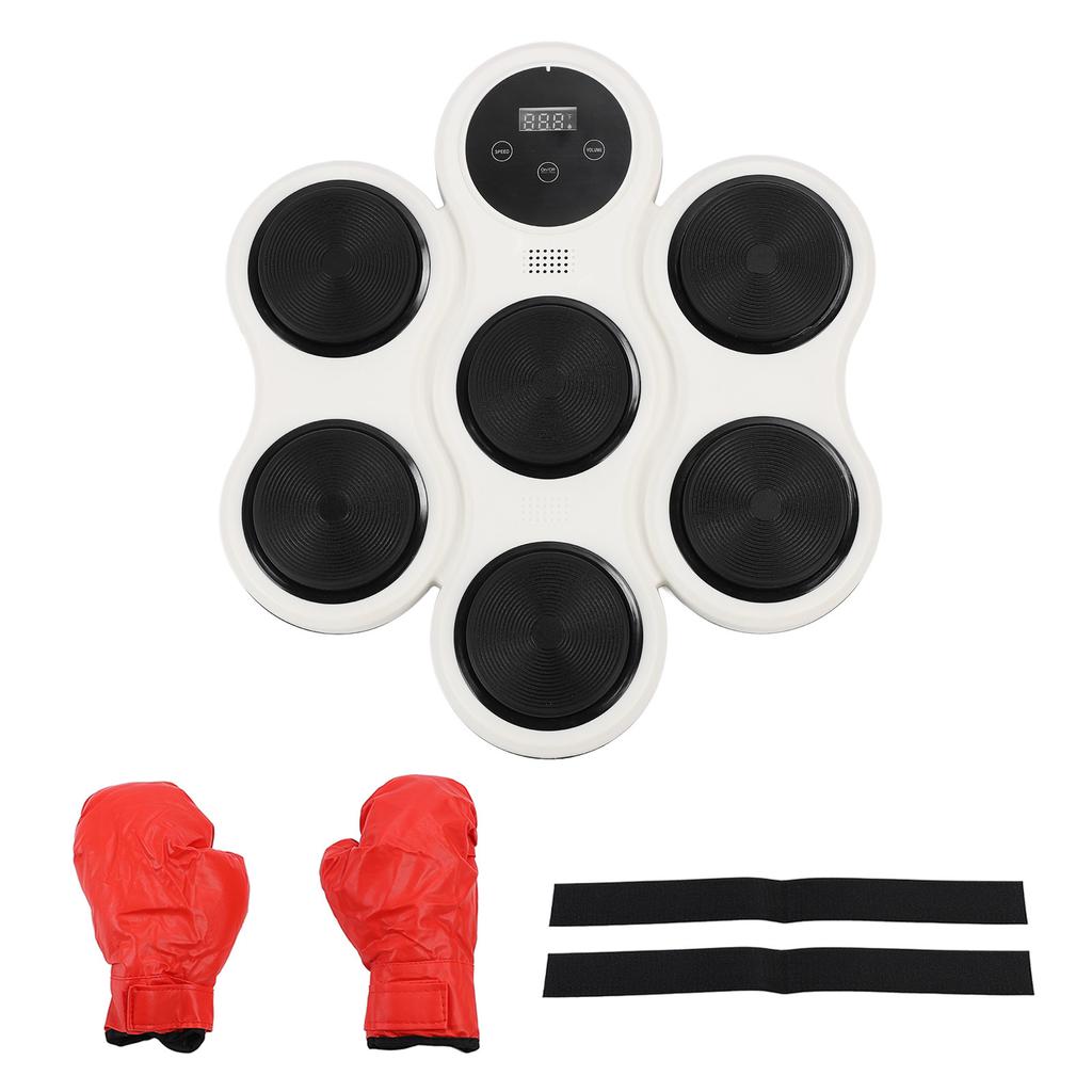 Музыкальный боксёрский станок с регулируемой скоростью, таймер для снятия стресса, настенный электронный боксёрский станок