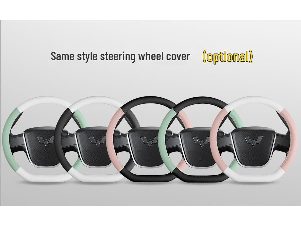 Wuling Hongguang Mini Macaron Full Leather Cartoon Seat Cover for MINIEV