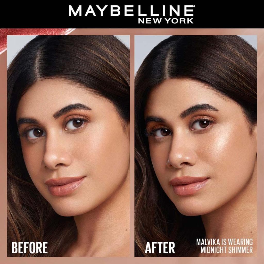 Maybelline Хайлайтер-румяна New York Sunkisser 4,7 г Оттенок Electric Bronze Стойкое сияние Жидкий макияж для лица