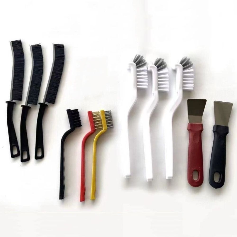 11Pcs Strong Decontamination Wire Brush and Shovel Set Kitchen Cleaning Brush Kit  Cleaning Supplies