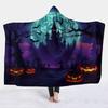 Hooded Blanket Cape Throw Adults Cozy Fleece Sleep Cover Halloween Costume Accessory Winter Snuggle