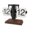 Перекидные настольные часы ретро винтажные механические автоматические перекидные настольные часы декор 12ч для дома гостиной кабинета