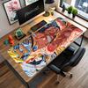 Naruto Character Customizable Name Mouse Pad Gamer Mousepad Computer Desk Keyboard Mat Non-Slip Rubber Base Office Desk Accessory