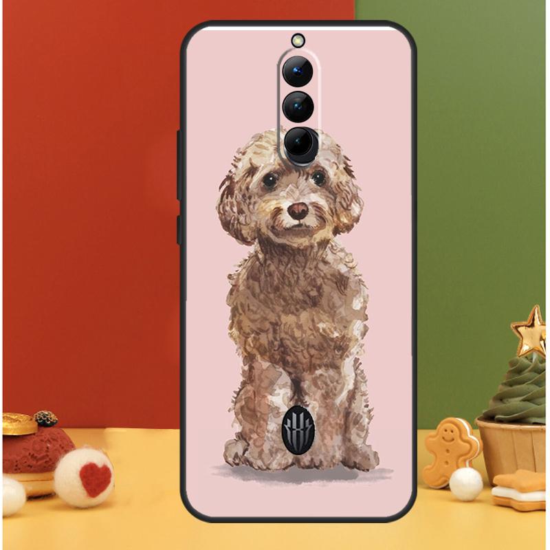 Brown Cockapoo Case For ZTE Nubia Red Magic 9 Pro Plus 8 8S Pro Plus RedMagic 6 7 6S 7S Pro 6R 5S 5G Cover