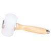 Wooden Handle Leather Carving Hammer  Furniture Installation Scratch-free Knocking