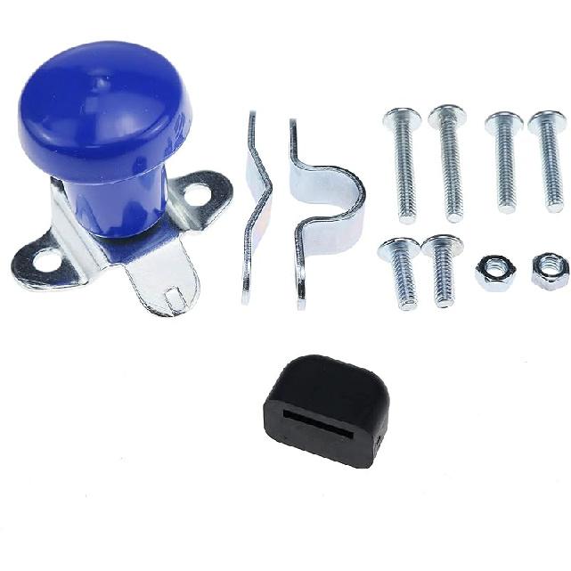 DVPARTS Красная Универсальная Ручка-Спиннер на Руль Трактора Резиновая Ручка Рукав на Руль WSV122R Для John Deere Case IH International Farmall И