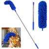 Телескопическая щетка для очистки желобов, удаление листьев, мусора, регулируемый угол для труднодоступных мест, инструмент для очистки желобов