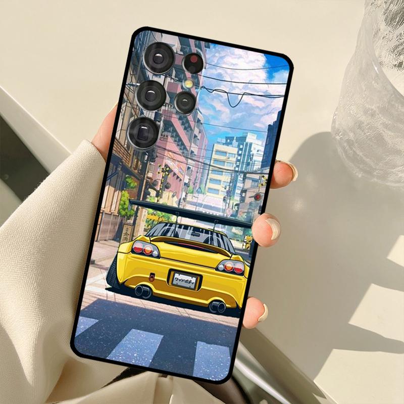 Чехол для спортивного автомобиля JDM Tokyo Drift для Samsung Galaxy S22 S21 Ultra Note 20 S8 S9 S10 Note 10 Plus S20 FE S21 FE
