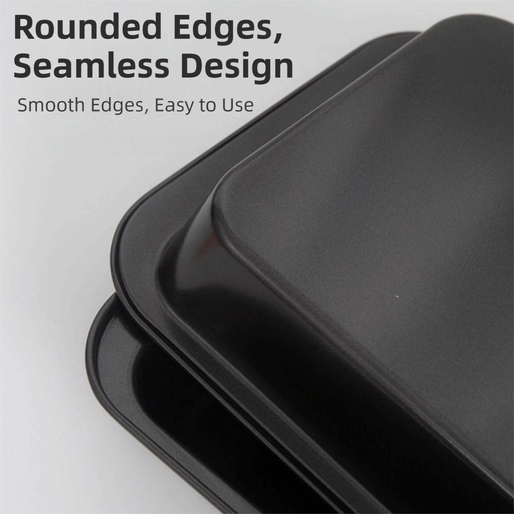 31/37/42/47cm Rectangular Baking Pan Deep/shalow Plate Loaf Pan Cookie Sheet Homemade Cakes