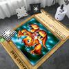 Yu-Gi-Oh КАРТА МОНСТРА Коврик для пола Противоскользящий Впитывающий воду Длинная полоса Подушка Коврик для спальни Приветственный коврик