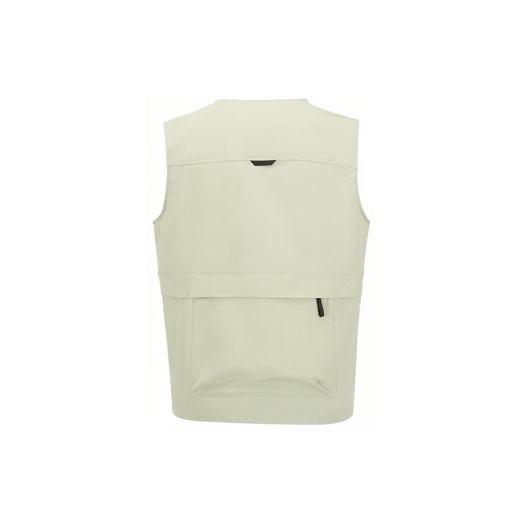 Reebok Однотонный модный повседневный ретро универсальный дышащий тканый жилет мужской топ светло-зеленый 23RCS113MGL3