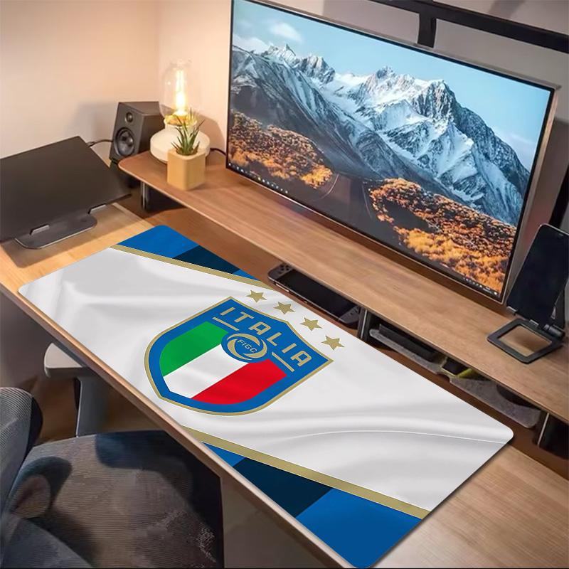 Italy National Football Team2 Print Cushion Non-slip Laptop Tablet Big Mousepad XXL Mat Mini PC Playmat With Lock edge