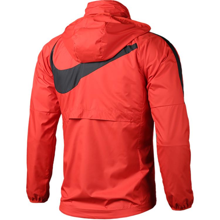 Nike Дышащая куртка с капюшоном и длинным рукавом на молнии Мужские куртки University-Red CT6660-600
