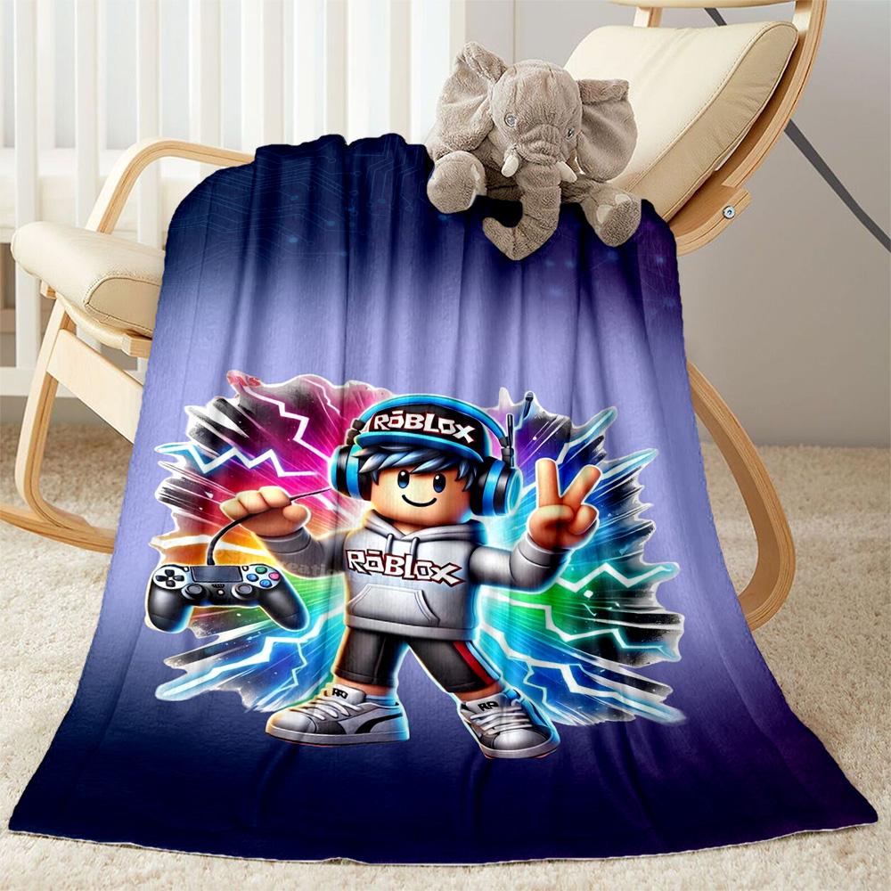 Roblox 28 Blanket Comfortable Perfect for Chair Sofa Couch Four Seasons Multipurpose Digital Print Best Holiday Gift for Friends Family