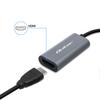 Qoltec Adapter Aluminiowa Przejściówka USB-C 3.1 MHL na HDMI 4K | 60Hz | 32AWG  do Laptop Smartfon