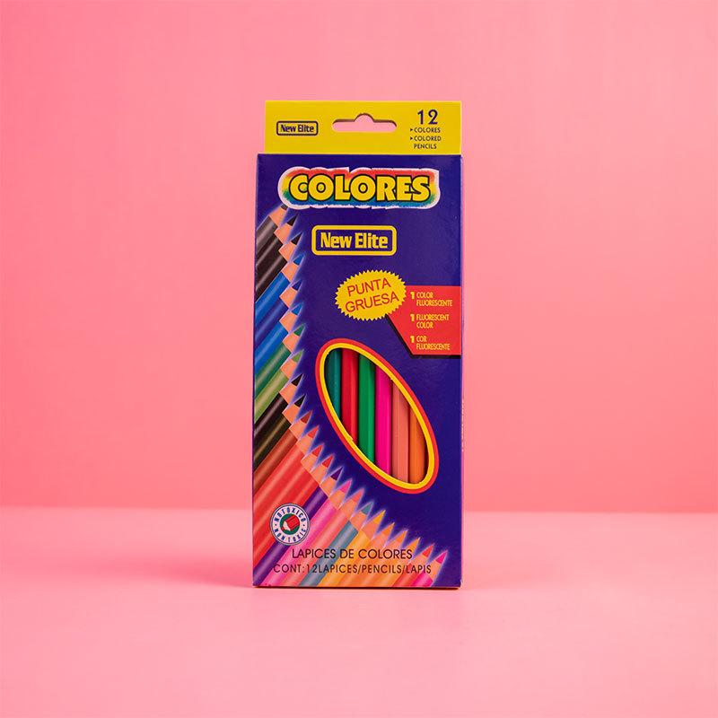 Масляные цветные карандаши 12/18/24/36/48 цветные в коробке детские карандаши для рисования и живописи набор цветных карандашей