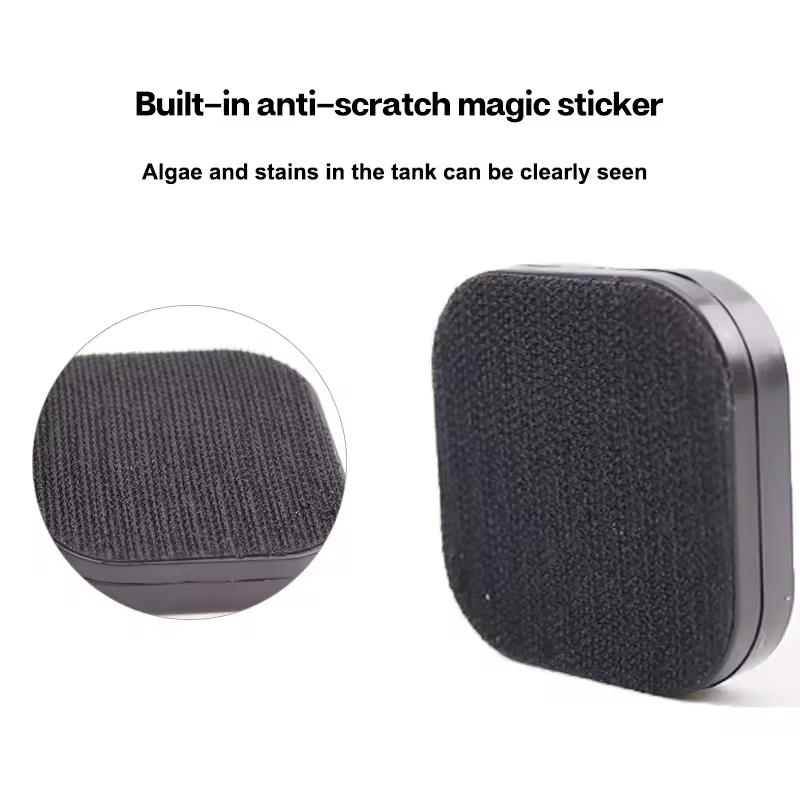 Mini Square Magnetic Brush, Strong Magnetic Cleaning, Fish Tank Cleaning, Algae Removal,small Aquarium Fish Tank