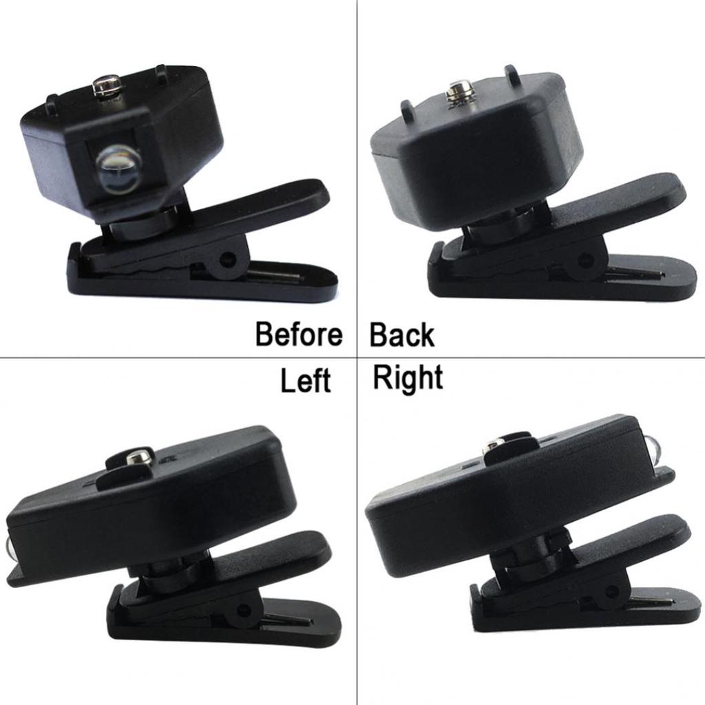 Portable Mini LED Light Glasses Clip-on Lamp Reading Illumination Outdoor Tool