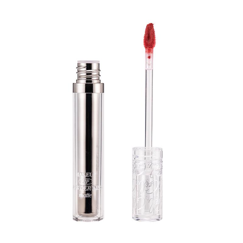 Fluffy Mist Velvet Matte Lip Mud: Non-Transfer Lip Gloss & Glaze with Honey Essence.