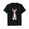 Smart Podenco Dog Motif Cartoon Greyhound Podenos T Shirt Vintage Graphic Comfortable Slightly Stylish Stretched Homme