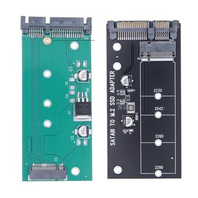 Плата-адаптер M.2 SATA NGFF к SATA3.0 Адаптеры M.2 к SATA Адаптеры M.2 NGFF к SATA3.0 SSD Ключ B NGFF SSD