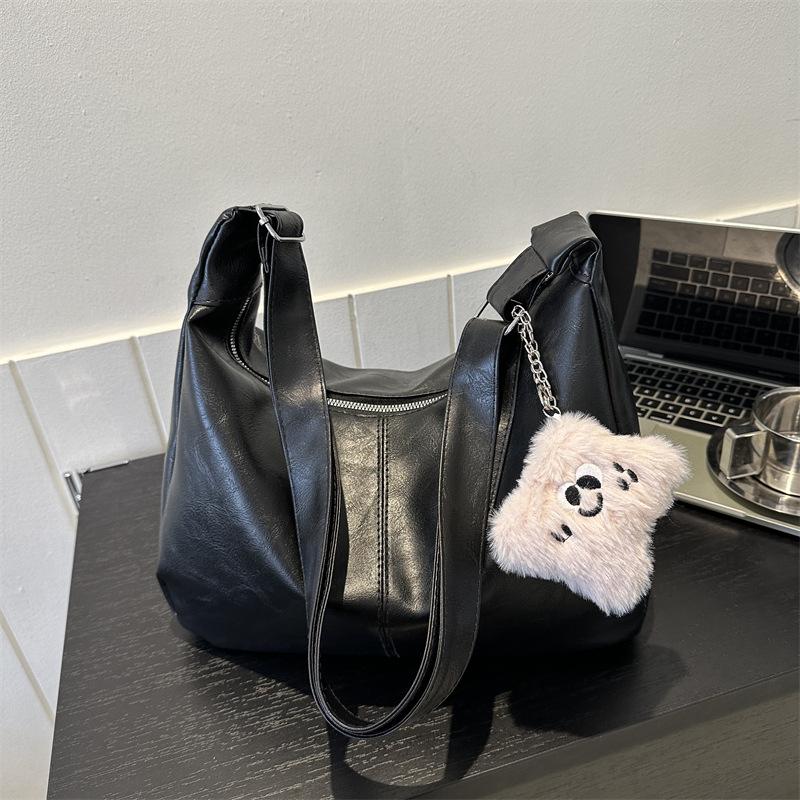 Модная сумка Ins Crossbody для женщин, новая трендовая весенняя сумка-тоут в стиле ретро, повседневная сумка большой вместимости в студенческом стиле