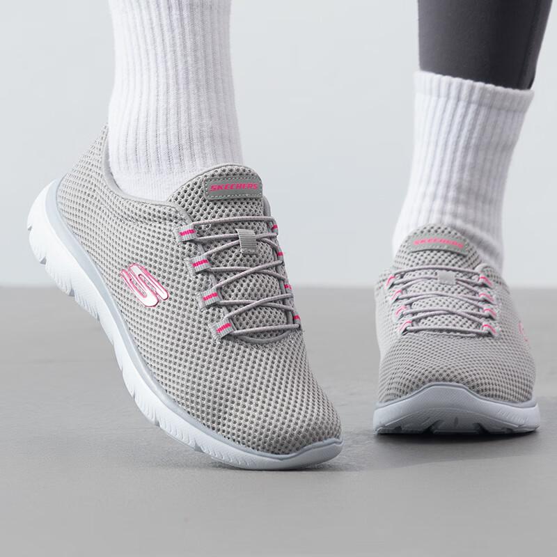 Skechers Women's 12985-GYHP Casual Sports Shoe