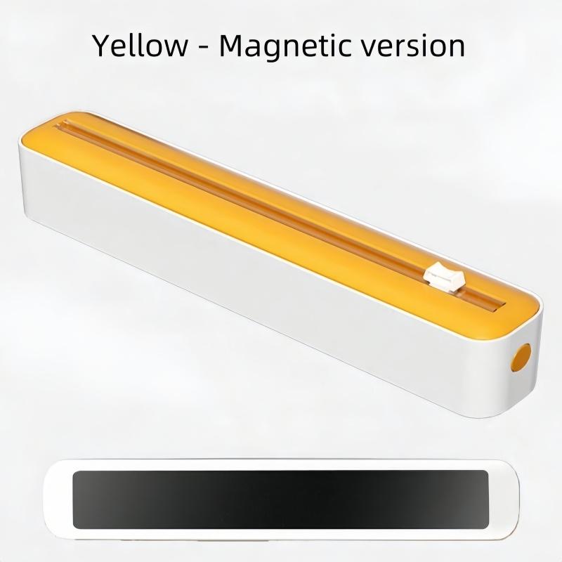 1 шт. диспенсер для пищевой пленки, удобная и быстрая машина для резки пищевой пленки, бытовой настенный с магнитной фиксацией