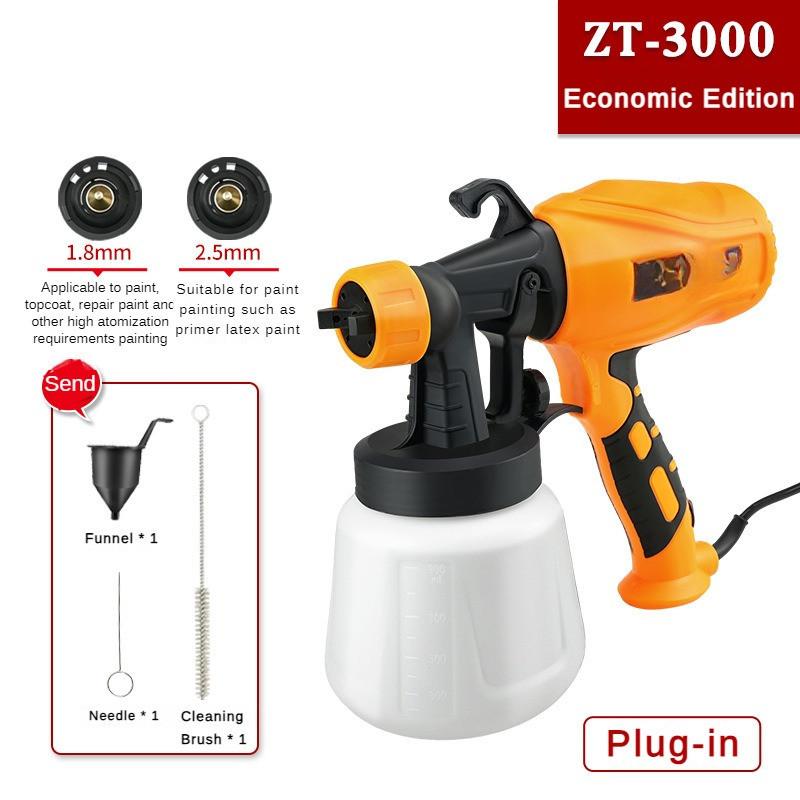 Электрический краскопульт с высокой степенью микрораспыления и эффективным рассеиванием тепла. Оборудование для распыления краски. Конструкция без обратного потока. Машина для распыления на литиевой батарее.