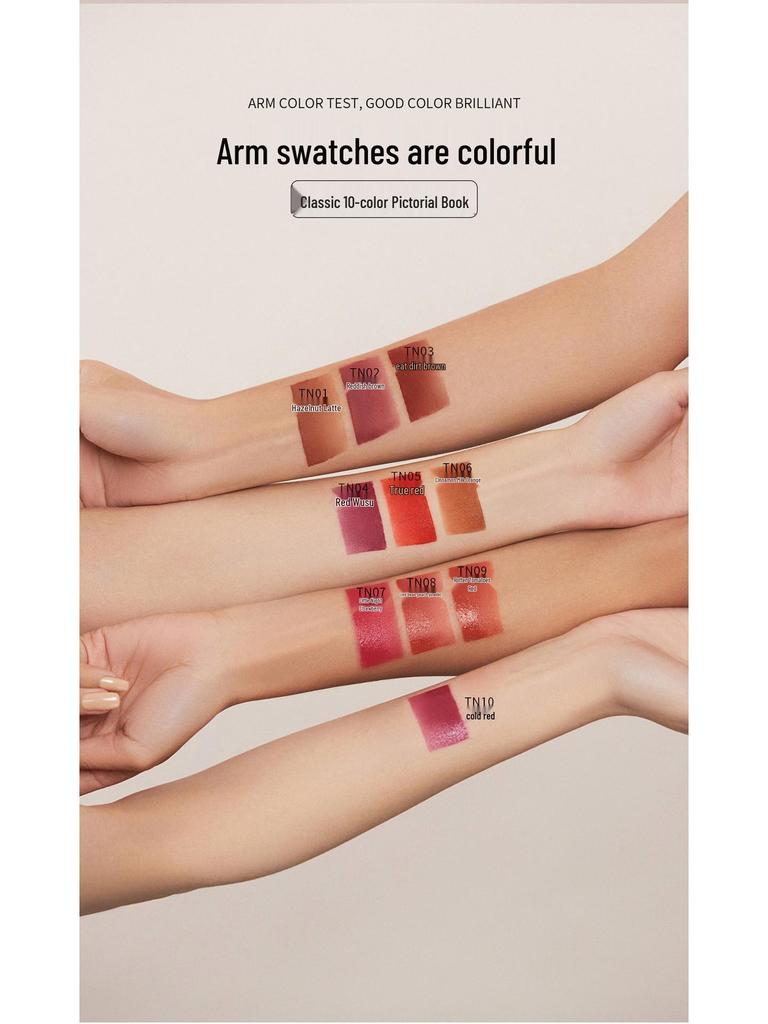 METYSUR Розовое эфирное масло белого трюфеля Увлажняющая помада длительного действия MT6061