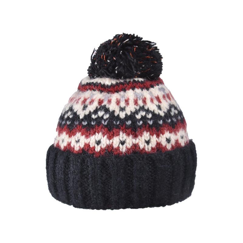 Knit Hat Women Acrylic Material Breathable Windproof Winter Fashionable Autumn