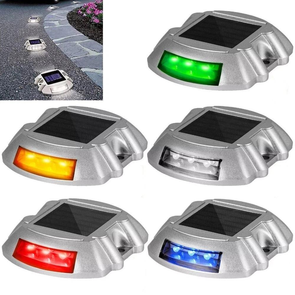 Solar Powered Solar Road Stud Reusable Driveway Light Landscape Lighting Solar Lamp  Garden
