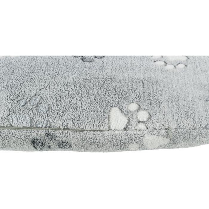 Coussin pour chien - Trixie - Nando - Ovale - 50x35 cm - Gris