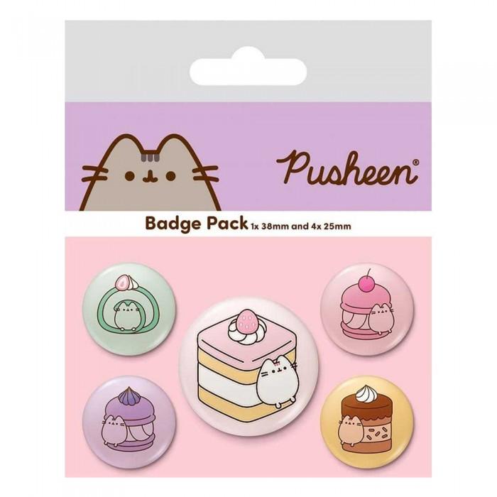 Pusheen Sweets Badge Set