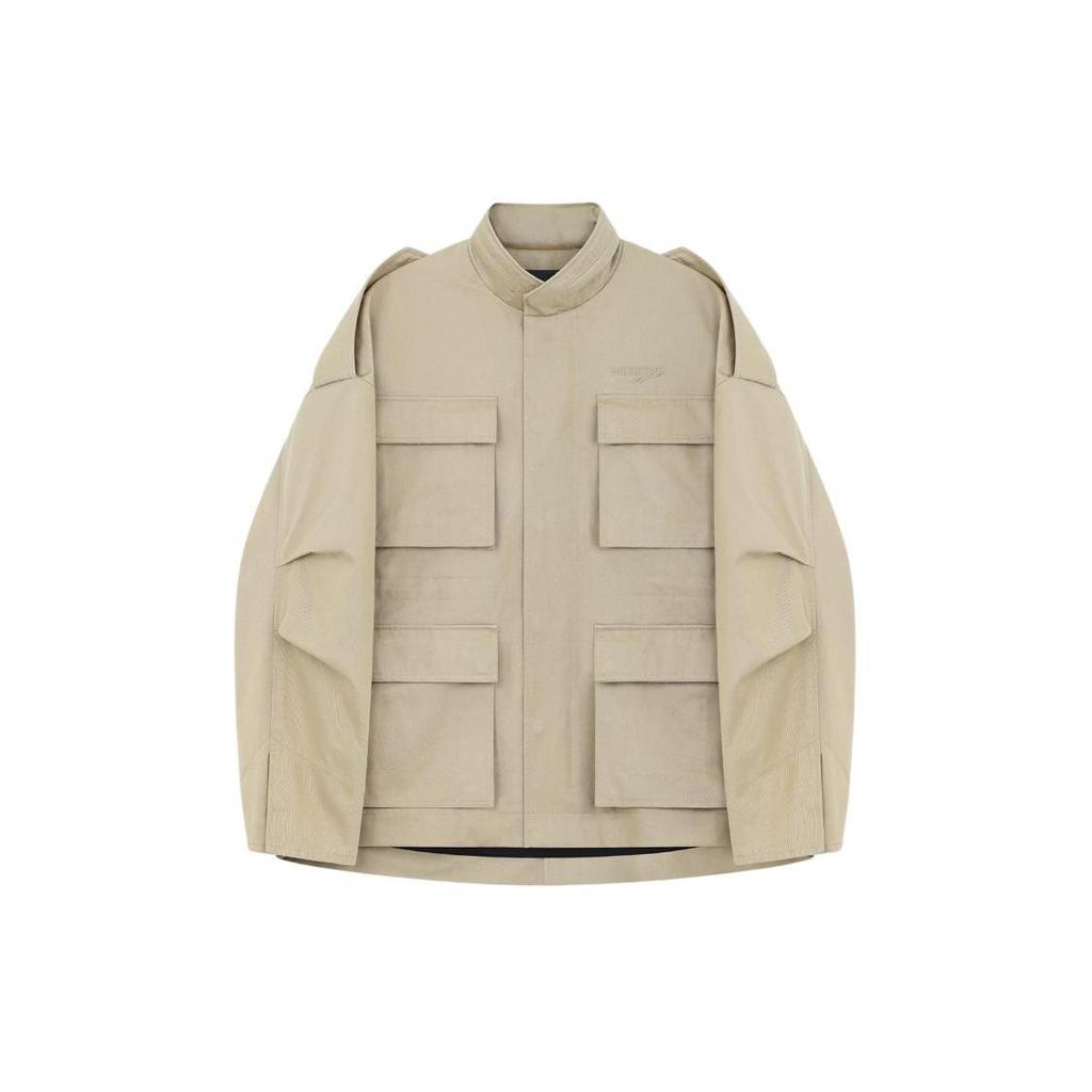 WE11DONE FW23 Jackets & Coats Unisex Beige WD-JP3-23-146-U-BG