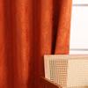 Summer Full Blackout Curtain Finished Embossed Jacquard Blackout Curtain Bedroom Living Room Balcony Sun Protection