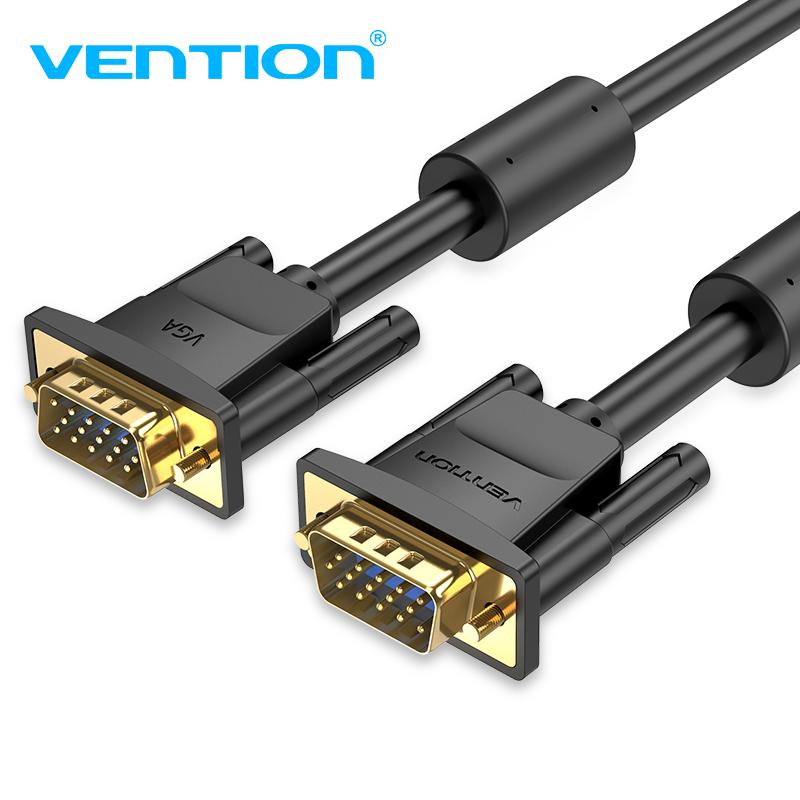 Vention VGA Cable VGA Male To Male Cable 1080P 15 Pin 1M-10M Braided Shielding Cord for Monitor Projector PC Cable VGA