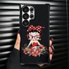 B-Bettys B-Boops Девушка Покрытие Чехол для Телефона Для Samsung Galaxy S24 S25 FE S26 Edge S23 Ultra S22 S21 Plus S20 Противоударный Подушка Безопасности Чехол