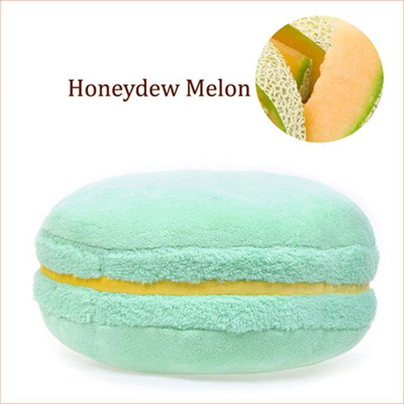 Macaron Shape Plush Cushion Round Cake Pillow Sofa Home Decoration Cushion Soft Plush Doll Photo Props