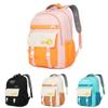 Print Letter Xsyp Backpack With Color Blocking Design For School Use Travel